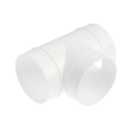 Тройник ZEIN, для круглого канала, d=100 мм, вентиляционный