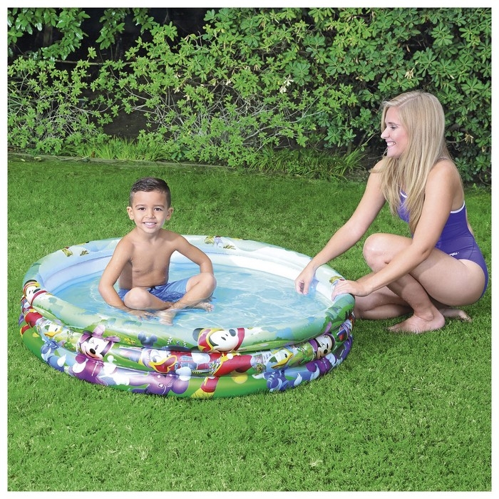 Бассейн надувной &laquo;Микки Маус&raquo;, 122 х 25 см, от 2 лет, 91007 Bestway