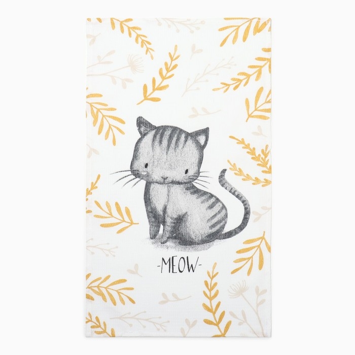 Набор полотенец кухонный Доляна Набор полотенец кухонный Доляна "Сладкой жизни" 35х60см-2шт, 100% хлопок