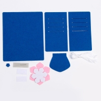 Набор для творчества: декор из фетра и создание кошелька из фетра &laquo;Мода&raquo;