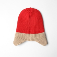 Шапка детская MINAKU р-р 50-52, цвет красный/бежевый Шапка детская MINAKU р-р 50-52, цвет красный/бежевый