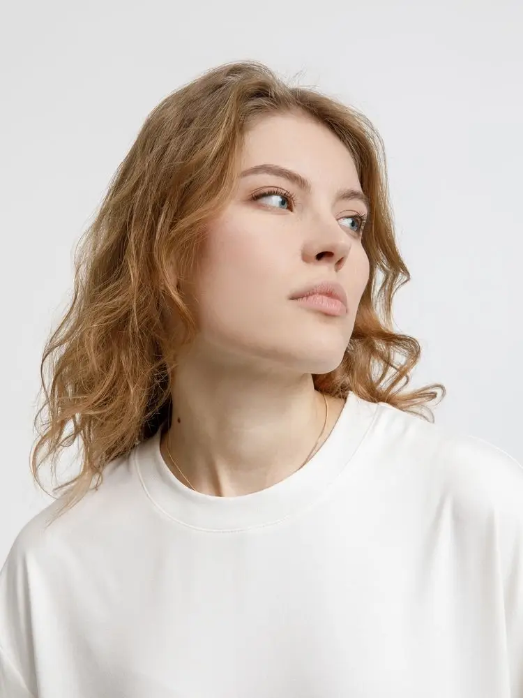 Футболка оверсайз унисекс Lavinia, белая, размер M/L