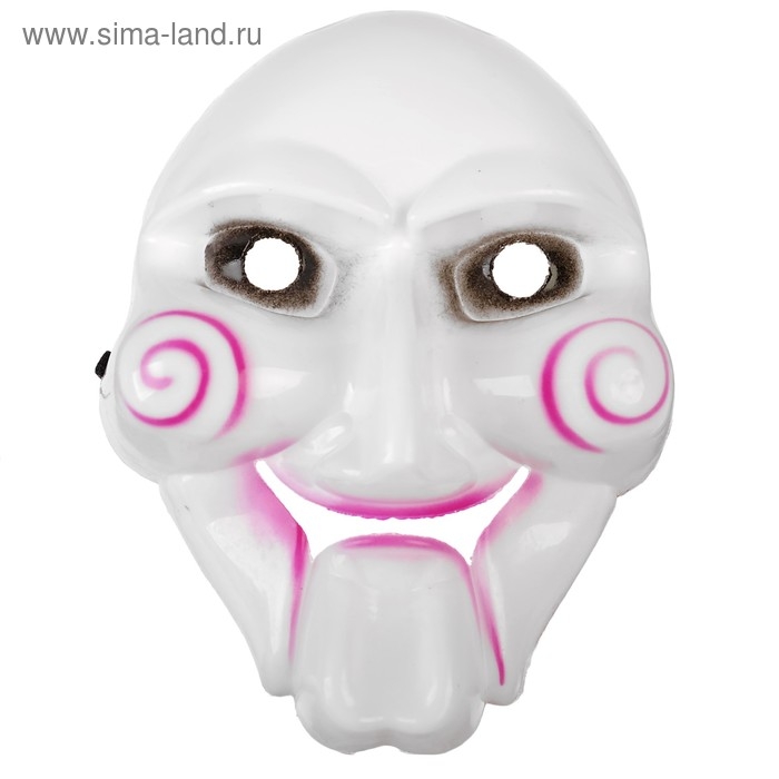 Карнавальная маска &laquo;Пила&raquo;, цвет белый