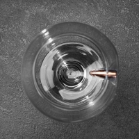 Бокал "Непробиваемый. Сухопутные", для коньяка, эмблема с пулей, 390 мл Бокал "Непробиваемый. Сухопутные", для коньяка, эмблема с пулей, 390 мл