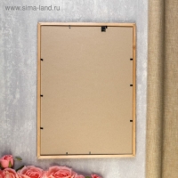 Фоторамка сосна с19 орех 30х42 см (пластиковый экран)