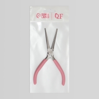 Тонкогубцы для моделирования ногтей, 15 см, цвет розовый