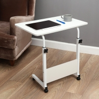 Столик прикроватный, 60х40, регулируемая высота (60-80см), белый Столик прикроватный, 60х40, регулируемая высота (60-80см), белый