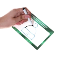 Развивающий набор пиши-стирай &laquo;Учимся писать. Простые фигуры&raquo;, 20 карт