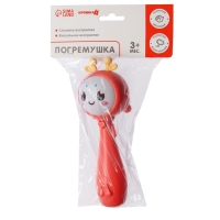 Погремушка &laquo;Барабанчик&raquo;, музыкальная, цвет МИКС, Крошка Я