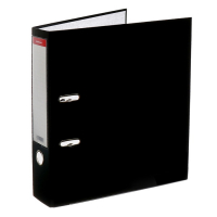Папка-регистратор А4, 70 мм, ErichKrause, Business, собранная, карман на корешок, металлический кант, вместимость 450 листов, чёрная Папка-регистратор А4, 70 мм, ErichKrause, Business, собранная, карман на корешок, металлический кант, вместимость 450 листов, чёрная