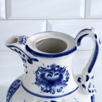 Кувшин &laquo;Восточный&raquo;, 15х18х27 см, 1,76 л, гжель