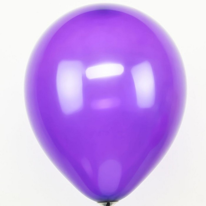 Шар латексный 12" Ассорти, кристалл, набор 100 шт., МИКС