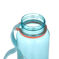 Бутылка для воды, 600 мл, 20 х 7 см, с ситом, голубая Бутылка для воды, 600 мл, 20 х 7 см, с ситом, голубая