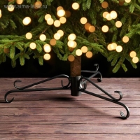 Подставка под ёлку витая, d=4 см, цвет МИКС Подставка под ёлку витая, d=4 см, цвет МИКС