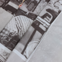 Штора для ванны Доляна &laquo;Париж ретро&raquo;, 180&times;180 см, EVA