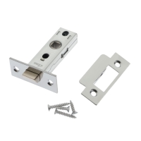 Защелка дверная межкомнатная LOCKLAND ZKM1CP, цвет хром, стальной язычок Защелка дверная межкомнатная LOCKLAND ZKM1CP, цвет хром, стальной язычок