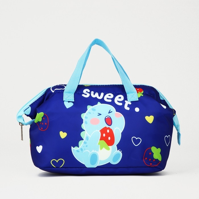 Термосумка на молнии, 4,8 л, цвет синий Термосумка на молнии, 4,8 л, цвет синий