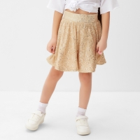 Юбка из пайеток KAFTAN размер 32 (110-116 см), золотой