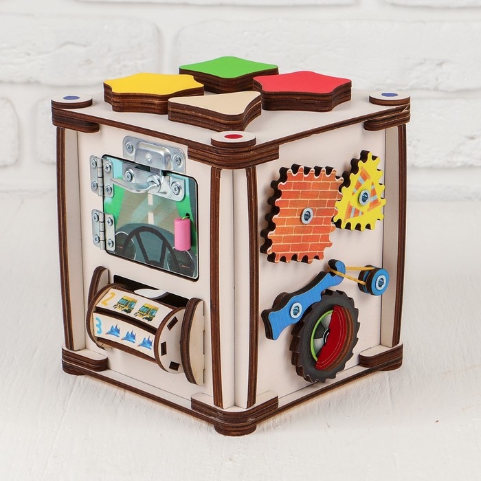 Бизикуб &laquo;Транспорт&raquo; со светом