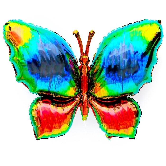 Шар фольгированный 39" &laquo;Бабочка&raquo;, цвет майский жук