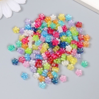 Бусины для творчества пластик "Цветок. Разноцветный перламутр" н-р 20 гр 0,7х0,7х0,4 см Бусины для творчества пластик "Цветок. Разноцветный перламутр" н-р 20 гр 0,7х0,7х0,4 см