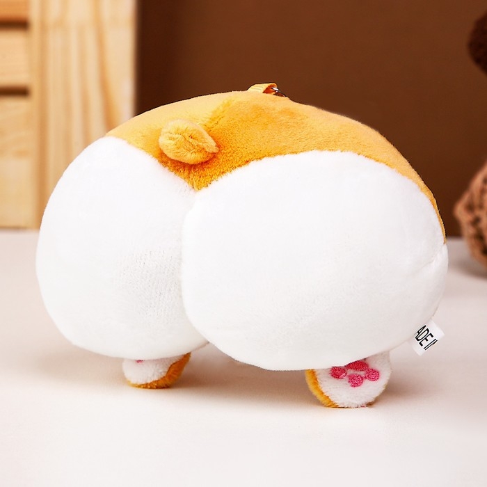 Мягкая игрушка &laquo;Корги&raquo;, на брелоке, 12 см