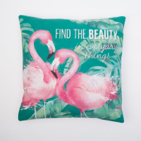 Постельное бельё "Этель" 2 сп Фламинго 175х215 см, 200х220 см, 50х70+3 см - 2 шт Постельное бельё "Этель" 2 сп Фламинго 175х215 см, 200х220 см, 50х70+3 см - 2 шт