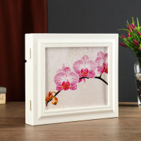 Ключница "Орхидея" Белый  26,5х31,5х4,5 см