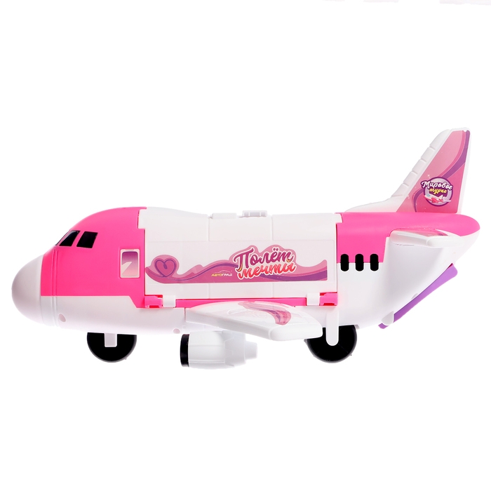 Самолет-парковка «Полет мечты», с фигурками Самолет-парковка «Полет мечты», с фигурками