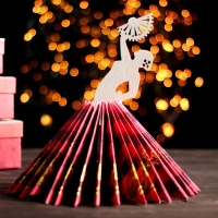 Салфетница деревянная &laquo;Кармен&raquo;, 25&times;13&times;13 см