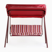 Качели садовые "Адлер" красные, 175 х 150 х 120 см, максимальная нагрузка 150 кг Качели садовые "Адлер" красные, 175 х 150 х 120 см, максимальная нагрузка 150 кг