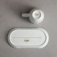 Чайный набор «Кармен», 2 предмета: чашка 250 мл, блюдце, фарфор, Иран Чайный набор «Кармен», 2 предмета: чашка 250 мл, блюдце, фарфор, Иран