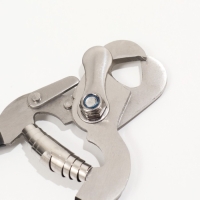 Когтерез-секатор с широкой прорезиненной ручкой, 14 х 7 х 1,9 см, эконом, микс цветов