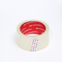 Клейкая лента 48мм*66м*38мкм "Нова Ролл 202", прозрачная Клейкая лента 48мм*66м*38мкм "Нова Ролл 202", прозрачная