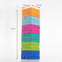 Логический игровой набор &laquo;Башня. Томик&raquo; 54 детали