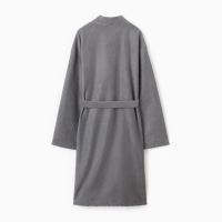 Халат мужской Этель, цв. серый, р-р 56-58, 100% полиэстер, 300 г/м2 Халат мужской Этель, цв. серый, р-р 56-58, 100% полиэстер, 300 г/м2