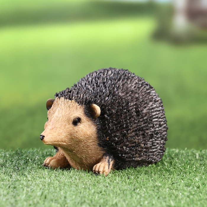 Садовая фигура Садовая фигура "Ежик толстун" 17х10х8см ///