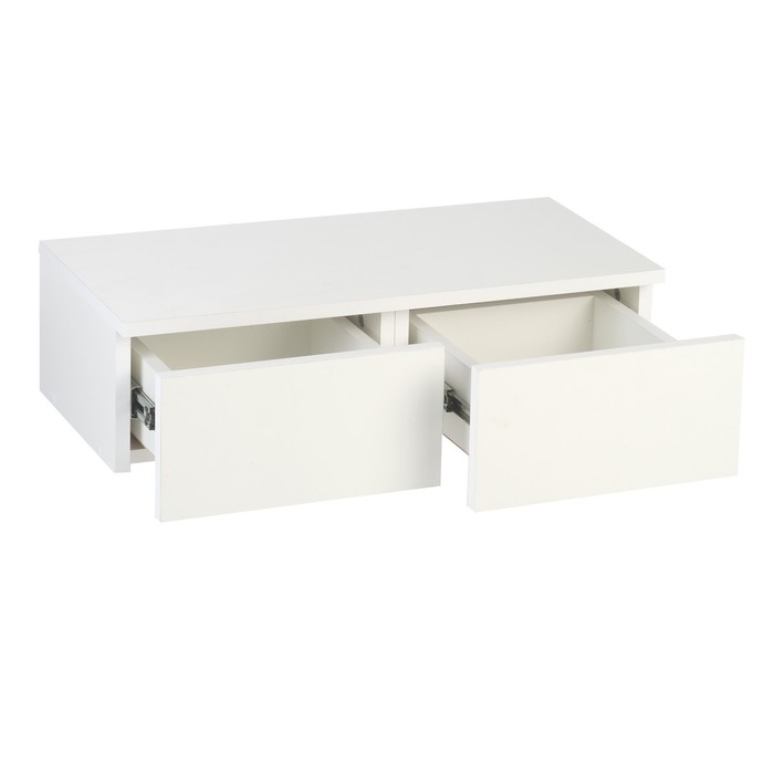 Тумба подвесная в прихожую 2, 600х170х290, Белый