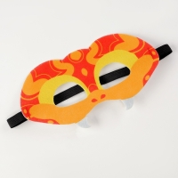 Карнавальная маска &laquo;Прикольная змейка&raquo;, цвет красный