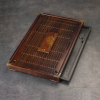 Поднос для чайной церемонии, чабань, 53 х 33 х 5 см, японский дуб Поднос для чайной церемонии, чабань, 53 х 33 х 5 см, японский дуб