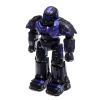 Радиоуправляемый робот &laquo;Герой&raquo;, звуковые и световые эффекты, цвет фиолетовый
