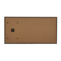 Часы-картина настенные, интерьерные "Огни большого города и архитектура", 50х100 см, микс