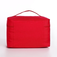 Косметичка на молнии, цвет малиновый Косметичка на молнии, цвет малиновый