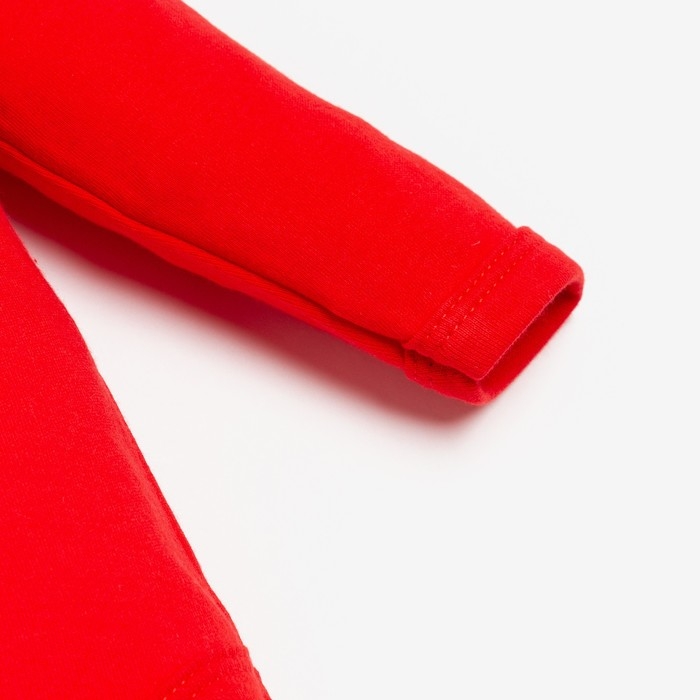 Боди с длинным рукавом Крошка Я &laquo;Мой первый НГ&raquo;, рост 68-74 см, цвет красный