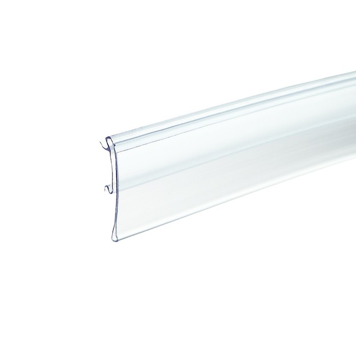 Ценникодержатель полочный, 98,8&times;0,7&times;3,9 см, цвет прозрачный