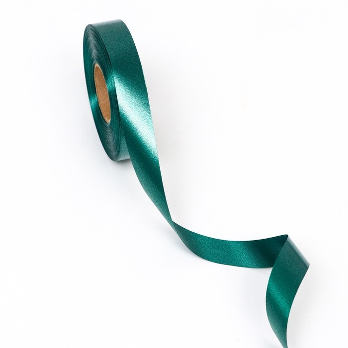 Лента для декора и подарков, зеленый мох, 2 см х 45 м Лента для декора и подарков, зеленый мох, 2 см х 45 м