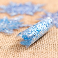 Набор наклеек оформительский "Зимний блеск" голографическая фольга, 49,3х33,6см Набор наклеек оформительский "Зимний блеск" голографическая фольга, 49,3х33,6см