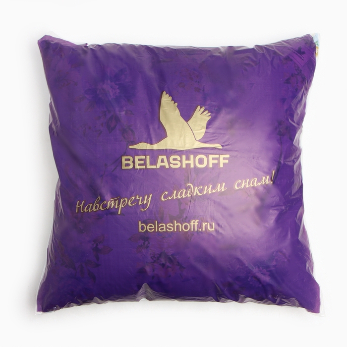 Подушка высокая Belashoff Неженка 68х68см, МИКС, пух40%, перо 60%, тик, хл 100% Подушка высокая Belashoff Неженка 68х68см, МИКС, пух40%, перо 60%, тик, хл 100%