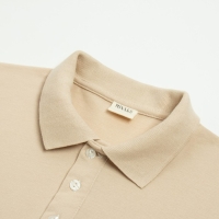 Футболка (поло) мужская MINAKU REGULAR FIT: цвет бежевый, р-р 42