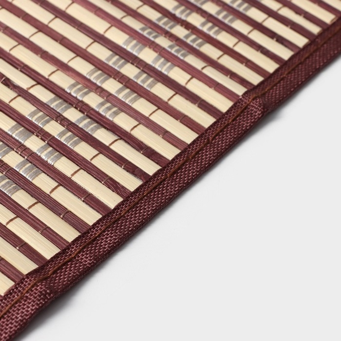 Салфетка сервировочная на стол &laquo;Кант&raquo;, 44&times;30 см, цвет коричневый